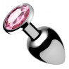 Booty Sparks Plug bijou Gem Rose 8 x 4 cm